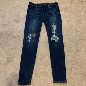 America eagle jeans size 8(super stretch)